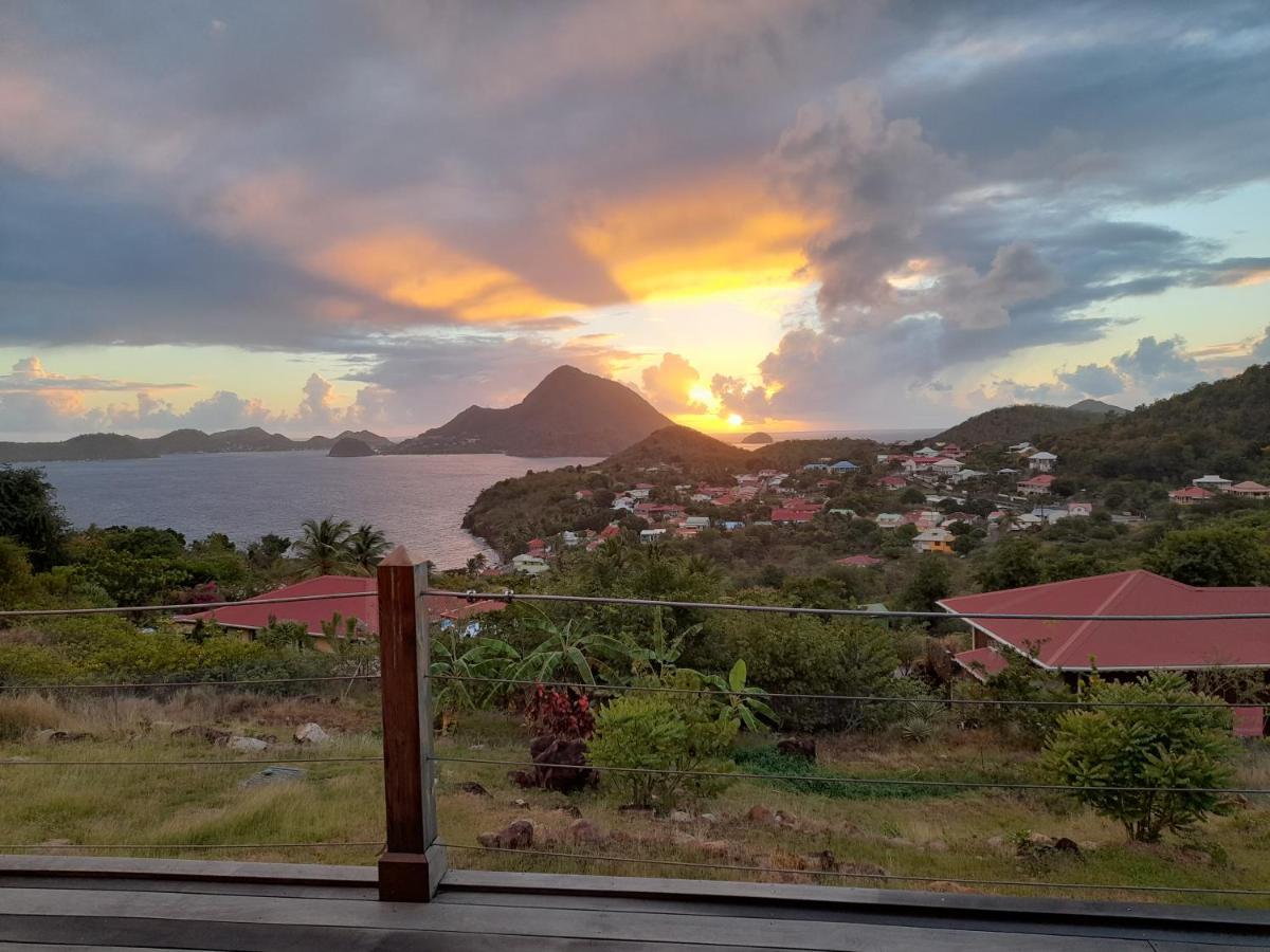 Ti Kaz Anoli Vue Epoustouflante Sur La Baie Βίλα Terre-de-Bas Εξωτερικό φωτογραφία